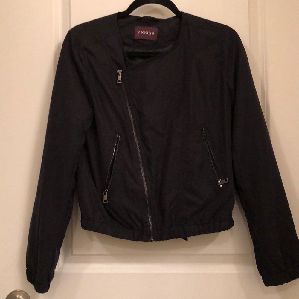 Vigoss Black motto jacket